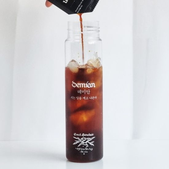 데미안 메탈 슬림 트라이탄 보틀 500ml