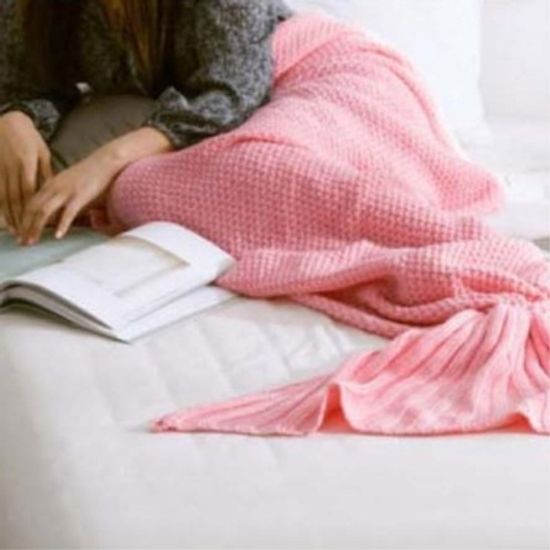 [특가]인어공주 니트담요 L 4컬러