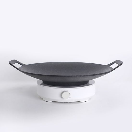 캠핑 멀티 국산 인덕션 깊은 그리들, 전골팬 34cm