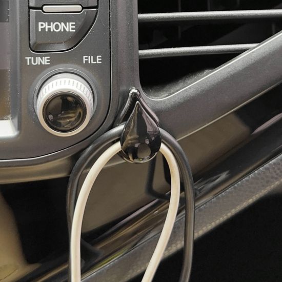 올지 차량용 충전기선정리 벽에붙이는 충전선 정리