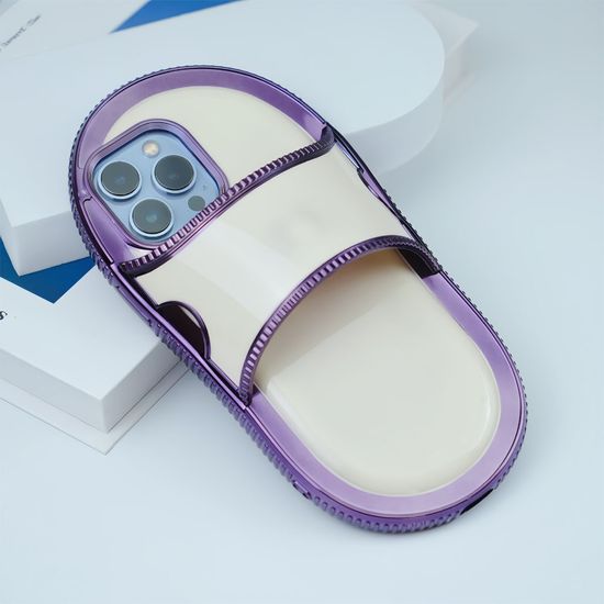 아이폰 15 14 13 12 메탈프레임 슬리퍼 거치대 케이스