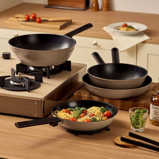 바겐슈타이거 톤앤톤 티타늄 궁중팬 28cm (오트밀)