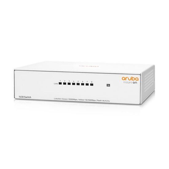 HPE 아루바 1430 8G 스위치 8포트 허브 (기가비트)