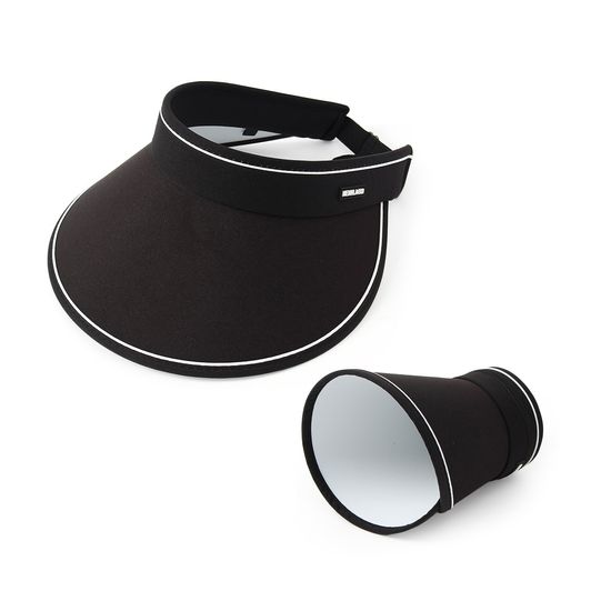 썸머 가드 돌돌이 썬캡(블랙) 햇빛 가리개 모자돌돌이