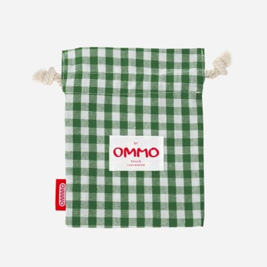 [OMMO] 옴모 체크 파우치