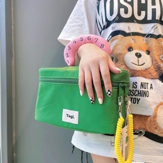 다이얼 여행용 대용량 메이크업 파우치가방 2color