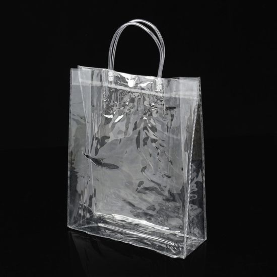 투명 PVC 쇼핑백 10p세트(26x31cm) 포장가방