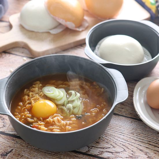 보노쿡 전자레인지 라면용기 대+소 세트 BPA free