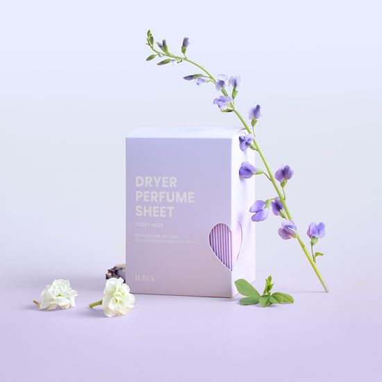 일비아 건조기 퍼퓸 시트 바이올렛머스크 42매