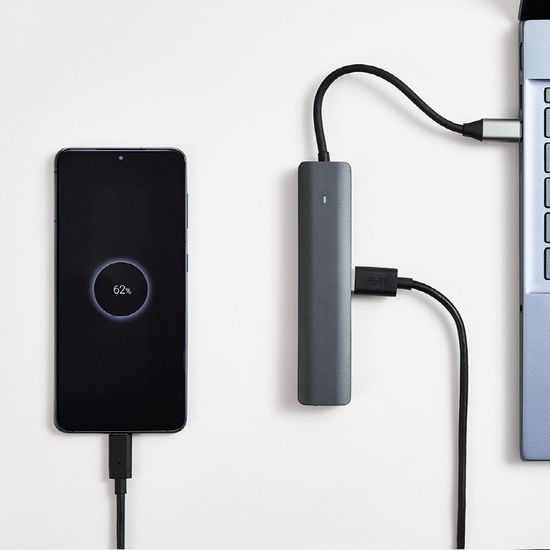 아이노트 C타입 허브 6in1 멀티포트 이더넷 CH61P