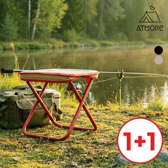 [1+1]엣모어 초경량 3초셋업 휴대용 접이식 캠핑 의자