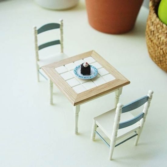 [HEIM] 미니어처 프렌치 식탁 세트