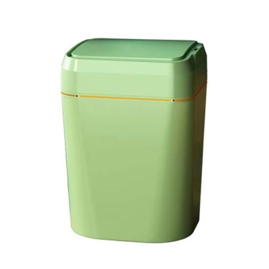 비비드 모션 충격감지 센서 휴지통 (20L) (그린)