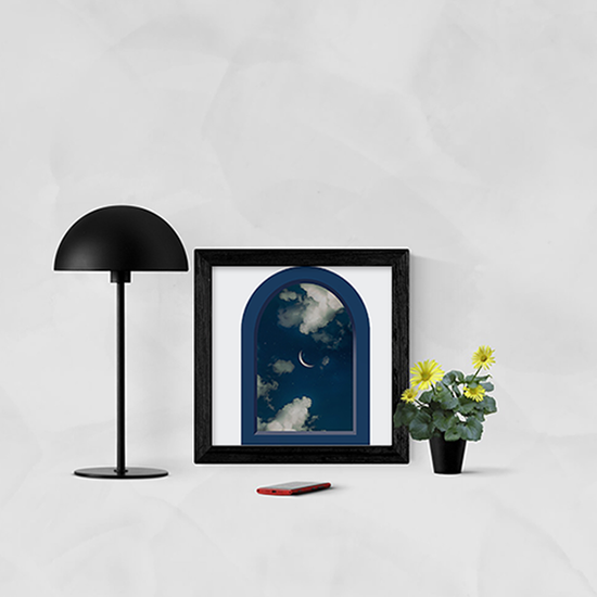 DIY 보석십자수 세트 25x25 밤하늘