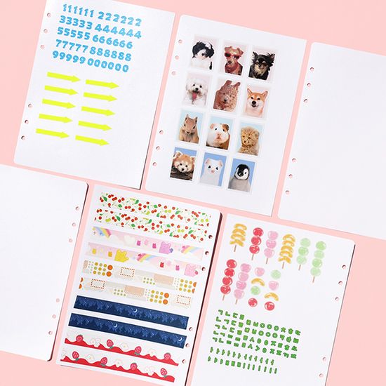 비온뒤 A5 데코포켓 파일리필용 - 이형지