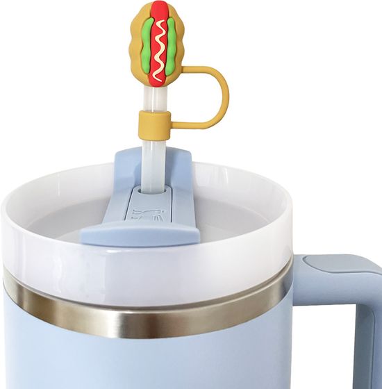 패스트푸드 스탠리 텀블러 빨대 마개 뚜껑 캡 10mm