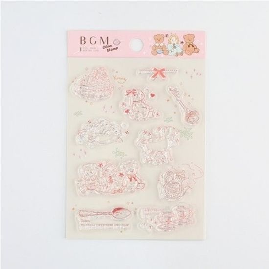 [BGM]다꾸-클리어 스탬프(앨리스 티타임)/BT-CS043