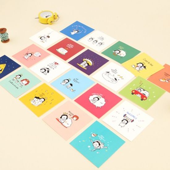 그레이스벨 헬로든든 미니카드 20종