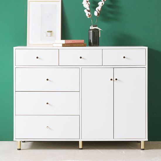 홈런 1200 4단 빅 와이드 서랍장 (착불)