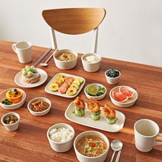 오브 솔트베이지 2인 식기 홈세트 A형