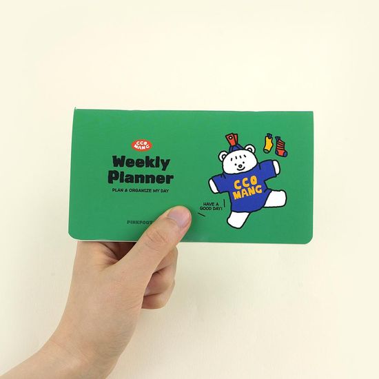 핑크풋 꼬망위클리플래너