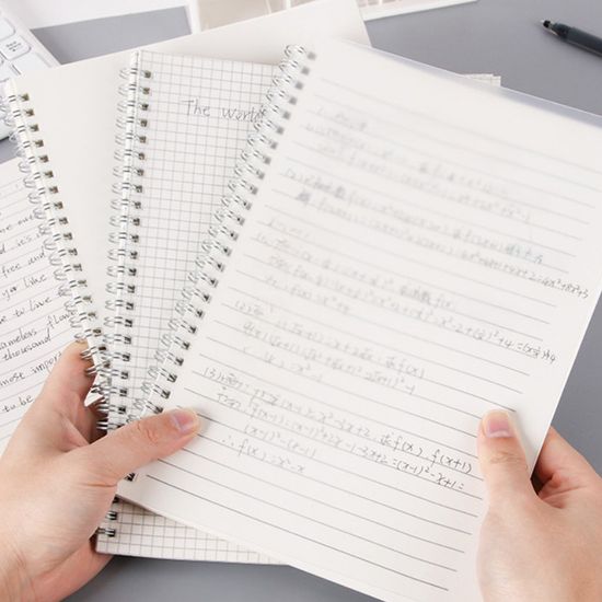 A5 스프링 미니 무지 줄 알림장 일기장 방명록 노트