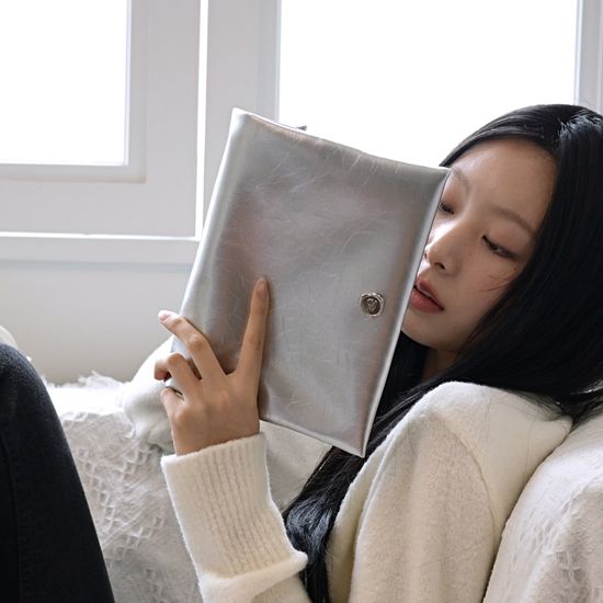 누보 글로시 북커버 방수 가죽 신국판 책커버 L