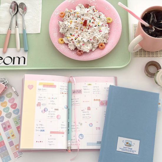 러빗띵스 라벨 다이어리 세트 ver.2