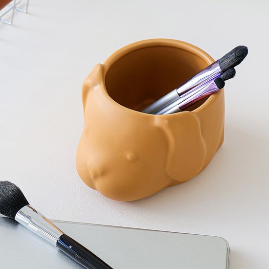 강아지 세라믹 다용도 꽂이 홀더