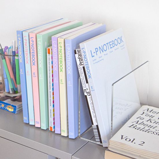 LP NOTEBOOK E 모눈 라인 코넬 첨삭 스프링노트
