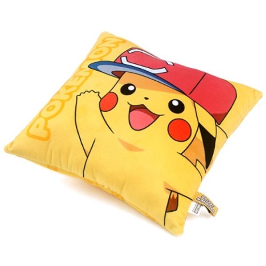 포켓몬스터 사각낮잠쿠션 5 (지우의피카츄-알로라캡)