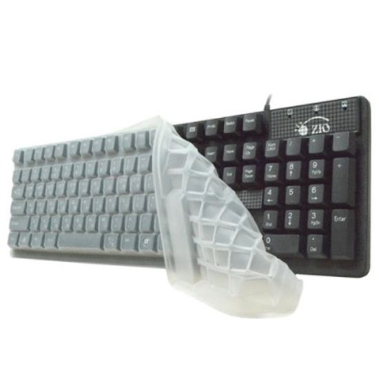 멤브레인 유선 키보드 / 키스킨포함 PWK1100S