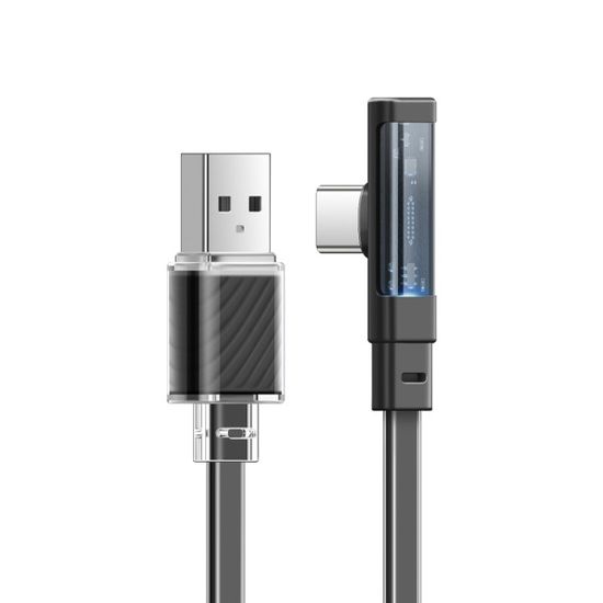 파스텔 90도 플랫 핏 고속충전 케이블 [C타입 8핀 PD]