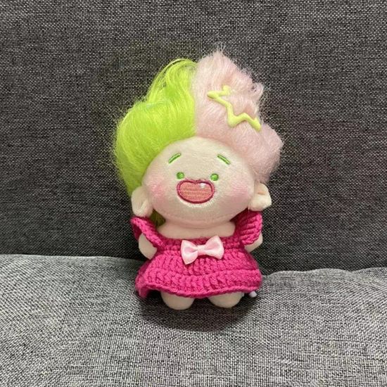 10CM 인형옷 꾸미기 애착 봉제 인형 뜨개질 옷입히기
