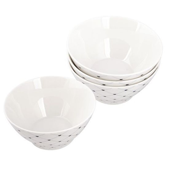 하트 우동기 4p 세트 도자 W4D9B30