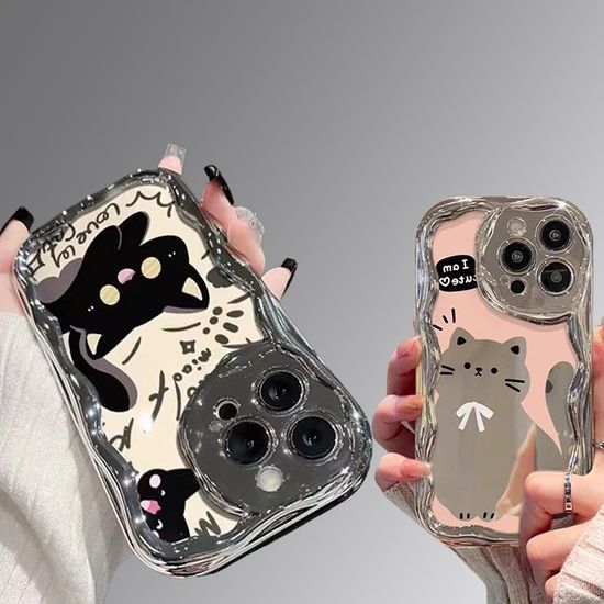 갤럭시 a53 a33 a23 a13 큐트 글리터 미러 물결케이스