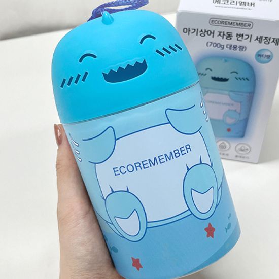 에코리멤버 깜찍이상어 변기 세정제 700ml (향 택1)