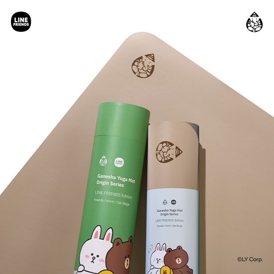 가네샤요가매트 라인프렌즈 에디션 프렌즈 6mm