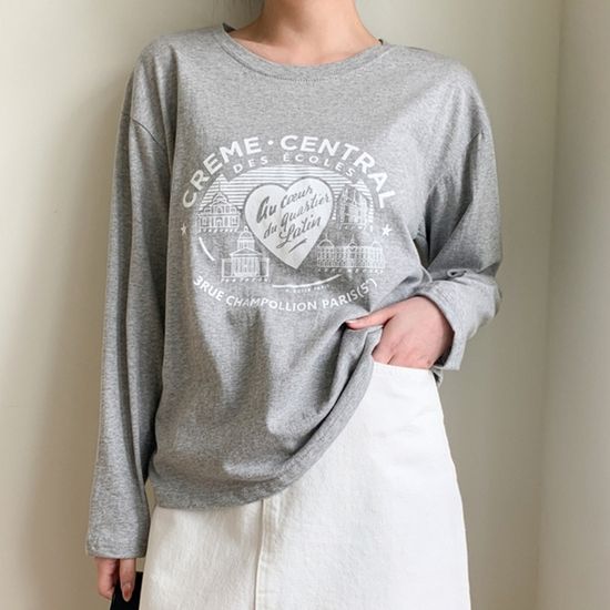 [애슬릿]그래픽 캐쥬얼 데일리 티셔츠