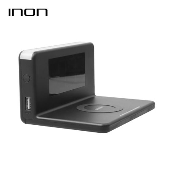 LED조명 알람시계 고속 무선충전기 IN-WC310