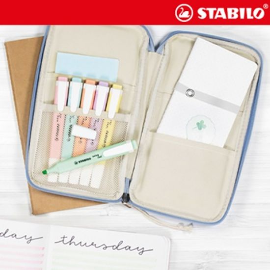 스타빌로 스윙쿨 파스텔 형광펜 6색 세트