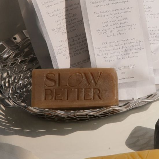 [슬로우베러] 100일숙성 수제비누 (어성초비누)