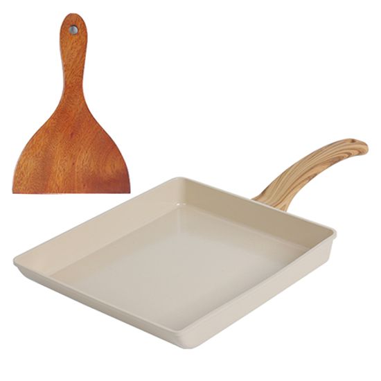 제이니 프리미엄 IH 계란말이팬 + 뒤집개 세트