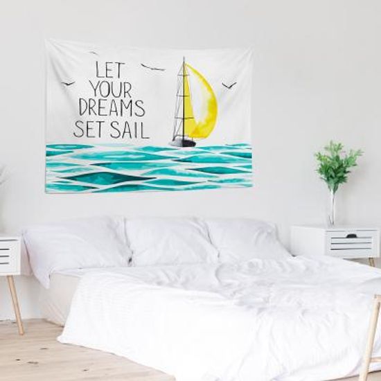 러프 패브릭포스터 요트세일링 150x130