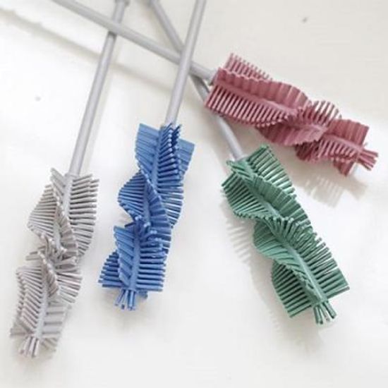 다용도 파스텔 실리콘 오일병솔 그레이 1개