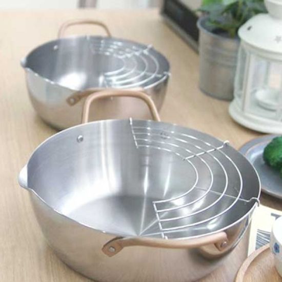 [HEIM] 히로유키 스텐 튀김냄비 (소)