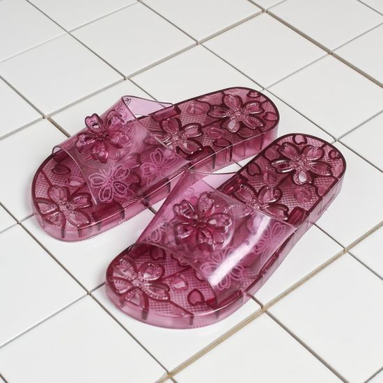 롯데 로베스 꽃 욕실화/실내화 화장실 욕실 슬리퍼