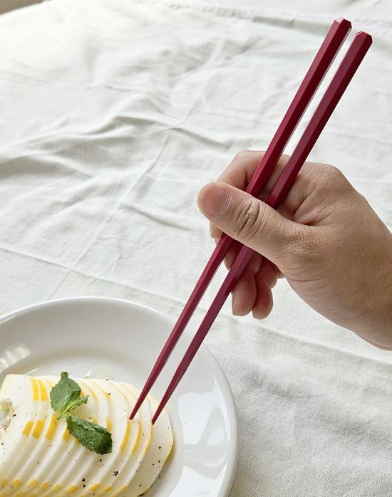 Holin 육각 PBT 파스텔 항균 젓가락 3개입, 택 1