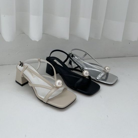 exsero 여성 왕진주 샌들(WCF543D)