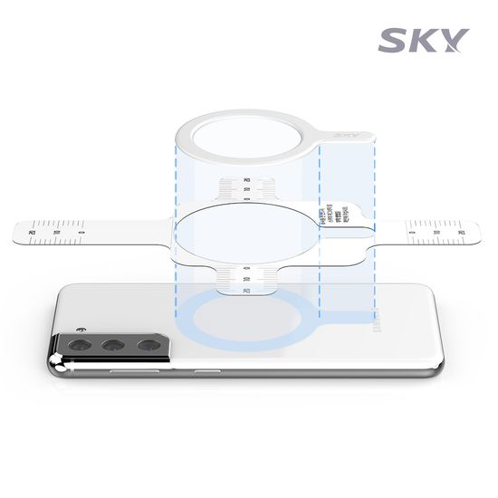스카이 맥세이프 호환 마그네틱 링 스티커+부착가이드